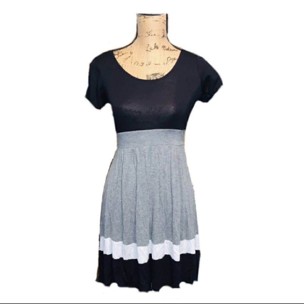 Pink Rose color block dress size s